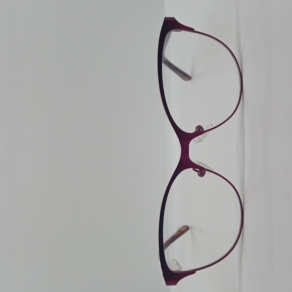 NWT WOMEN'S W110 EYEGLASS FRAMES RED